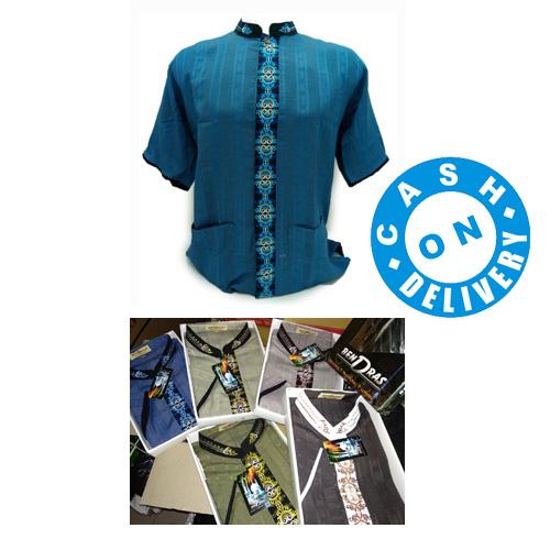 Baju Koko PRIA Termurah - Kemeja Muslim Lengan Pendek - Toko Sumber Rejeki Jeans