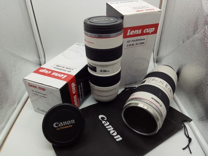 Gelas Tumbler Air Panas Dingin Lensa CANON Ultrasonic ZOOM 70-200mm - a
