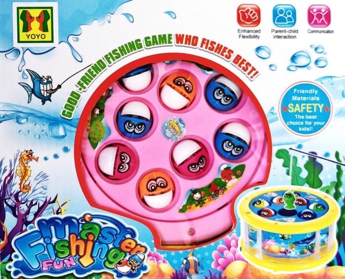 HSA Mainan Pancingan Ikan Master Fishing Fun No.20229 - Kado Anak Murah DISKON
