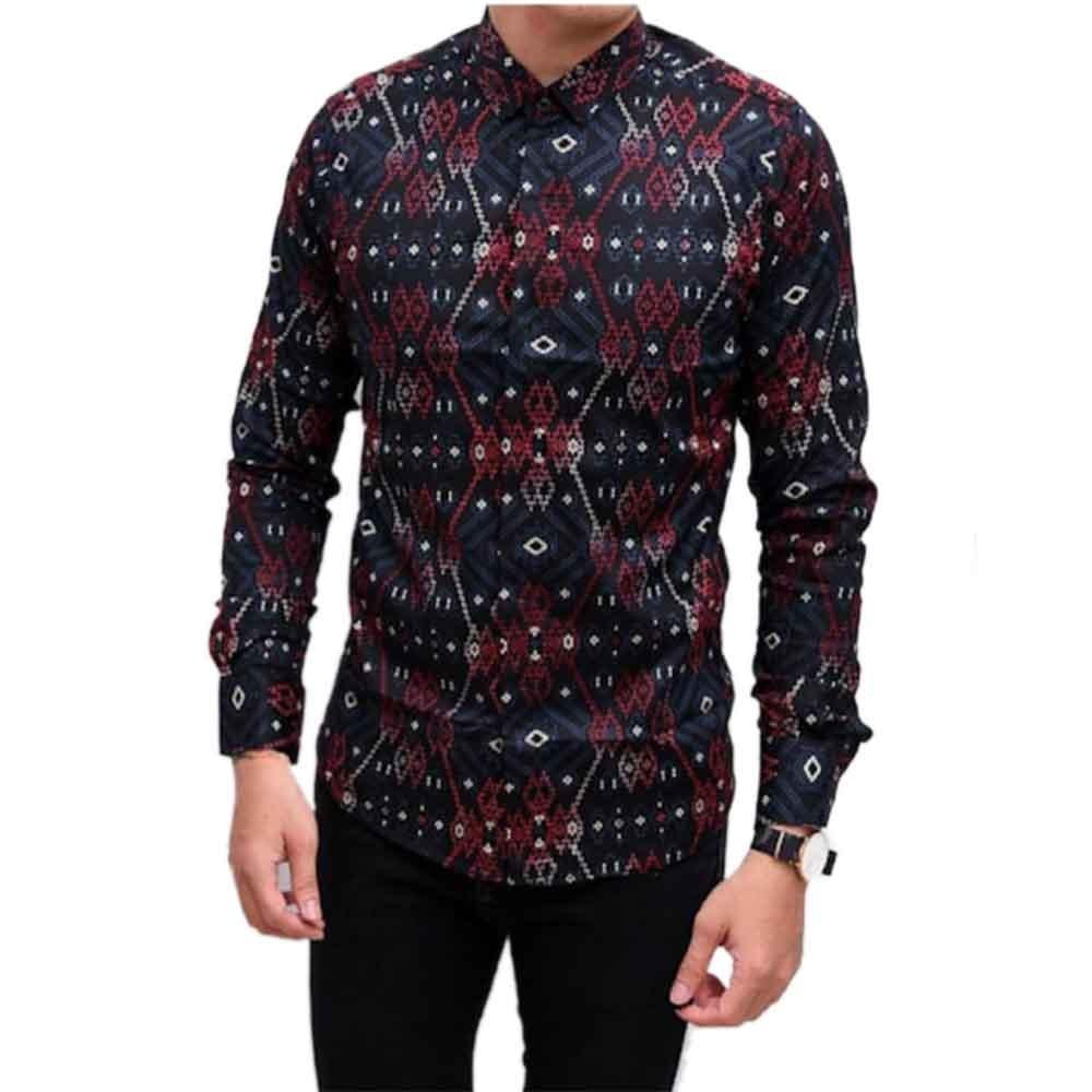 Kemeja Exclusive Batik Songket Lengan Panjang