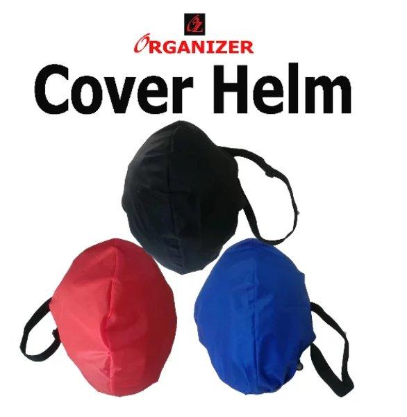Kain Cover Tutup Helm Portable Tas Sarung Helm Sepeda Motor Bikers Foldable Jas Hujan Helm Raincoat Pelindung Helm Anti Debu Goresan Air Waterproof