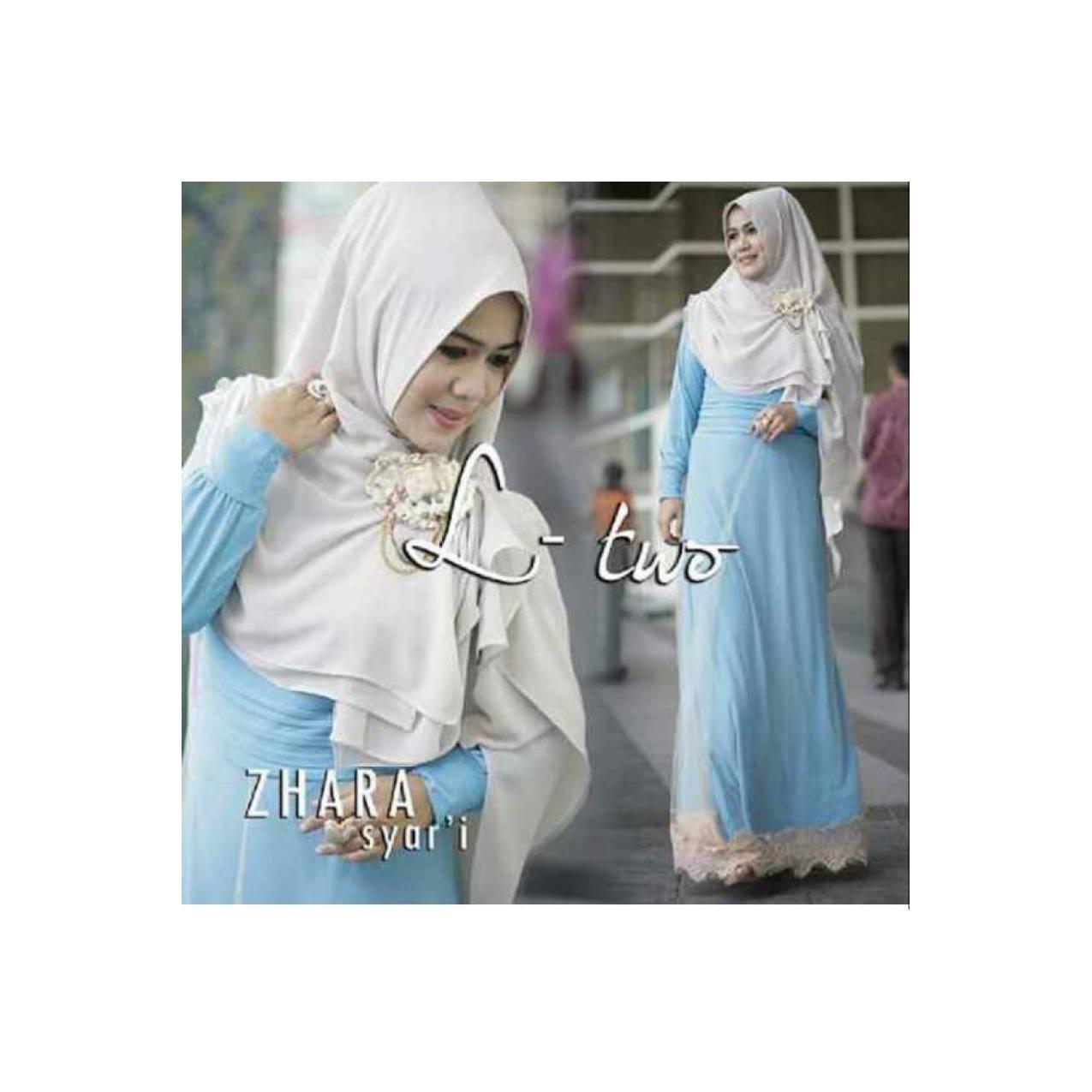 Zahara syar'i bahan.jersey,tile,lace ceruty fit to xl