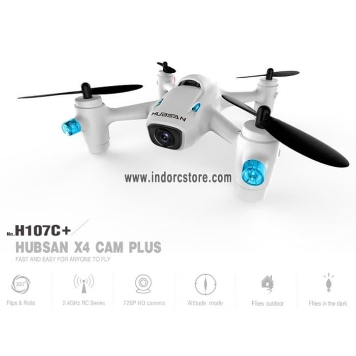 HUBSAN X4 CAMERA PLUS H107C+ 2.4G 720P RC QUADCOPTER Terlaris di Lazada