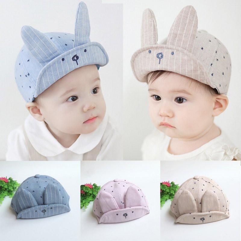 topi baby boys girl topi bayi kelinci bunny beanies cotton hat