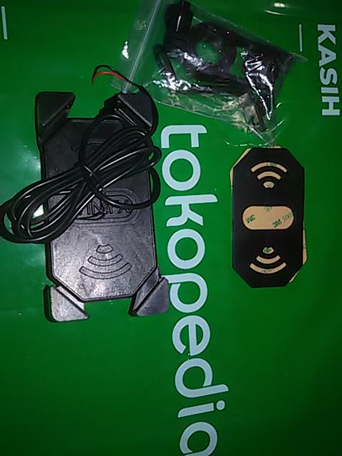 Holder hp dan chasan 2 in 1 casan hape plus holder universal motor