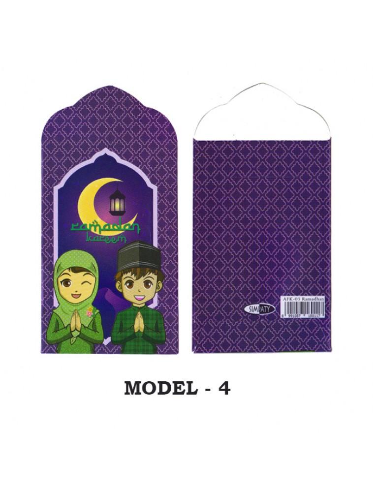 Amplop/ Angpao Lebaran Idul Fitri Ramadhan Isi 8 Pc (Small) Motif 4