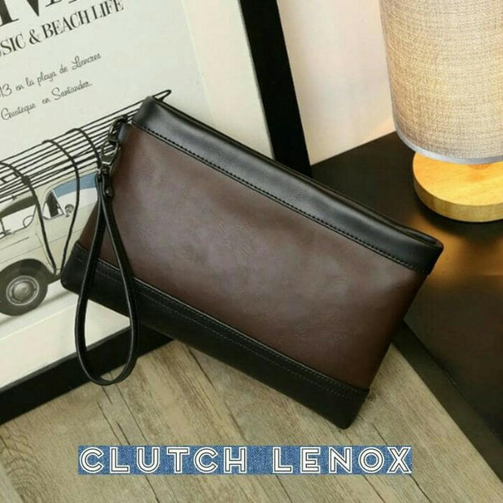 clutch bag - handbag pria import - tas tangan murah kekinian - tas slempang - dompet laki cewek - tas kulit - tas hp ipad tablet - dompet jalan pesta di lapak pelangi_bag bagusia08