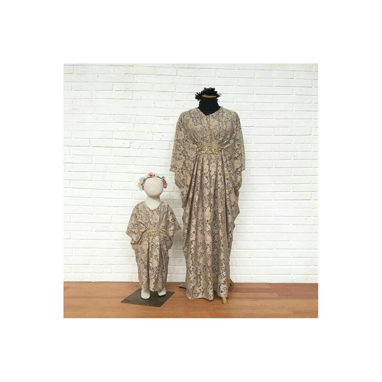 kaftan couple ibu dan anak