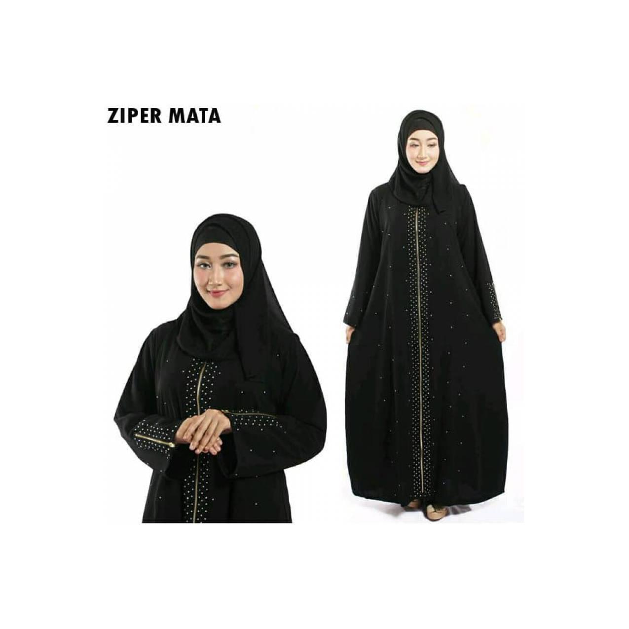 GAMIS ABAYA ARAB . ABAYA ZIPER MATA . GAMIS ARAB. ABAYA MURAH . ABAYA