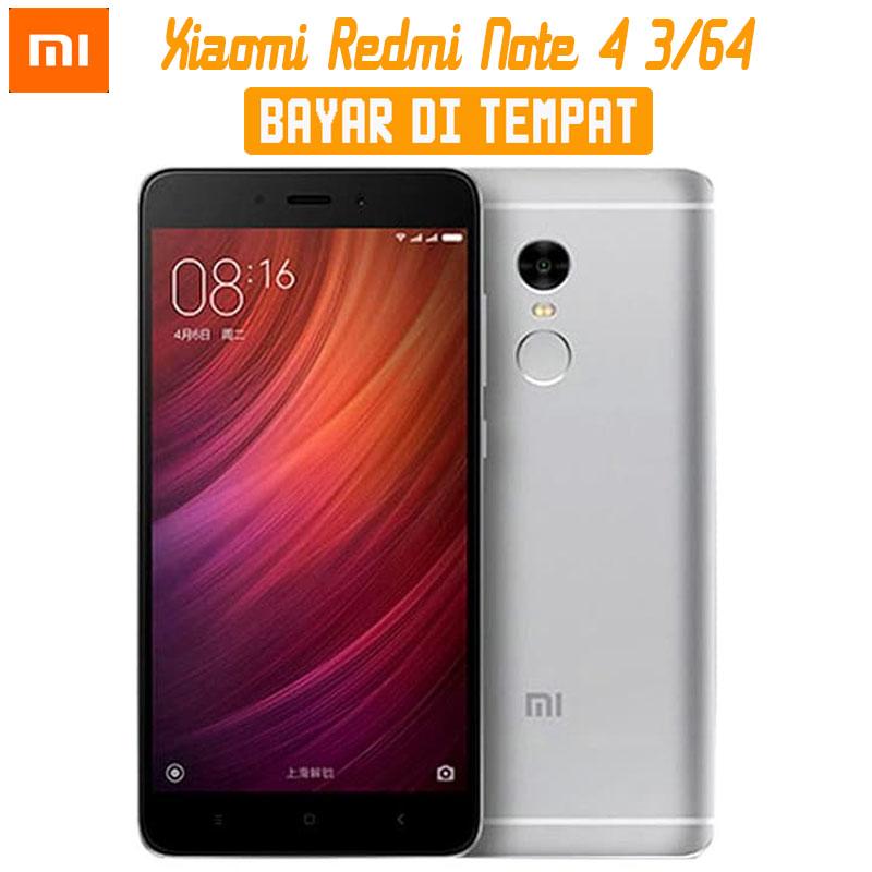 Xiaomi Redmi Note 4 - Ram 3GB/64GB - ( Ada B.Indonesia & 4G LTE )