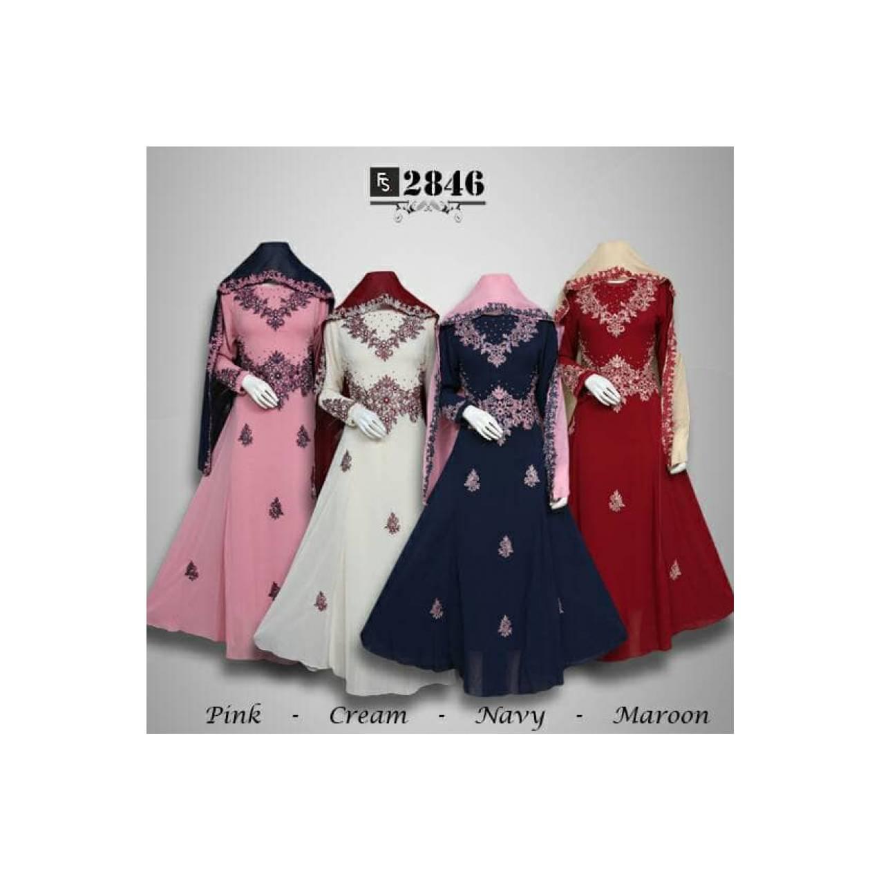 gamis syari busana muslim baju pesta abaya maxi dresa baju india arab