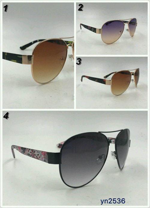KACAMATA MURAH KACAMATA WANITA KACAMATA HITAM KACAMATA BULAT SUNGLASSES ANTI UV YN2536
