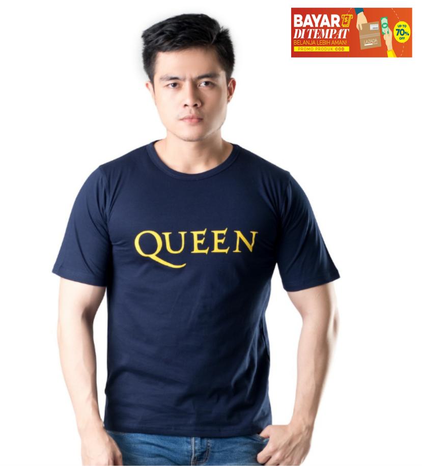D|F.co Kaos Distro Queen Kualitas Premium 100% Cotton Combed
