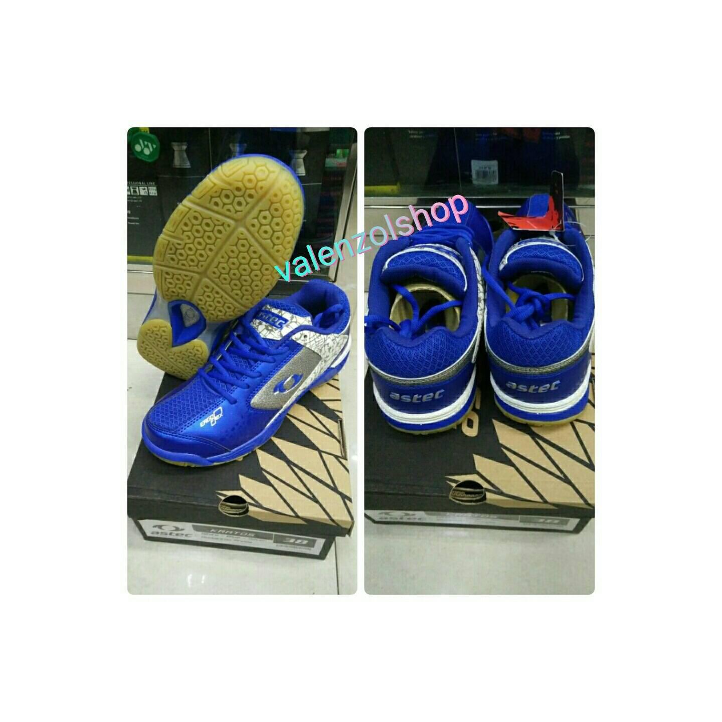 Sepatu Badminton Astec Kratos Blue - ORIGINAL