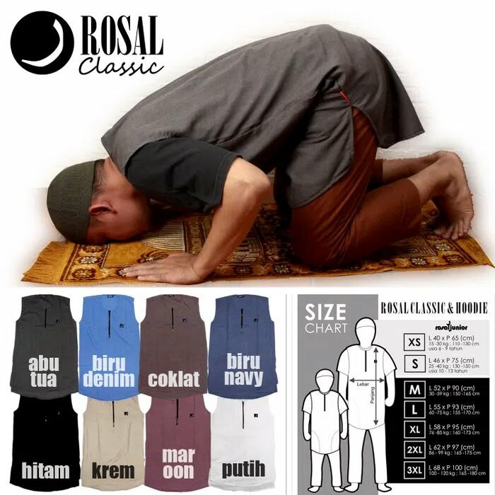Rosal Rompi Solat baju koko pria