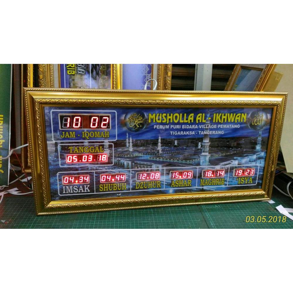 jam jadwal waktu shalat/adzan