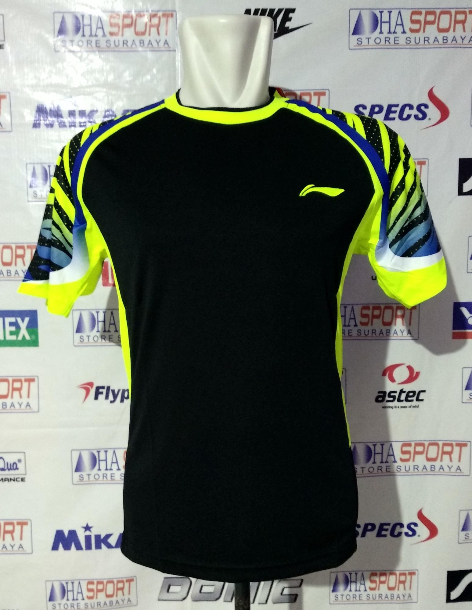 BAJU KAOS BADMINTON LINING 291 JERSEY BULUTANGKIS MURAH OBRAL DISKON PAKAIAN OLAHRAGA ADHA SPORT