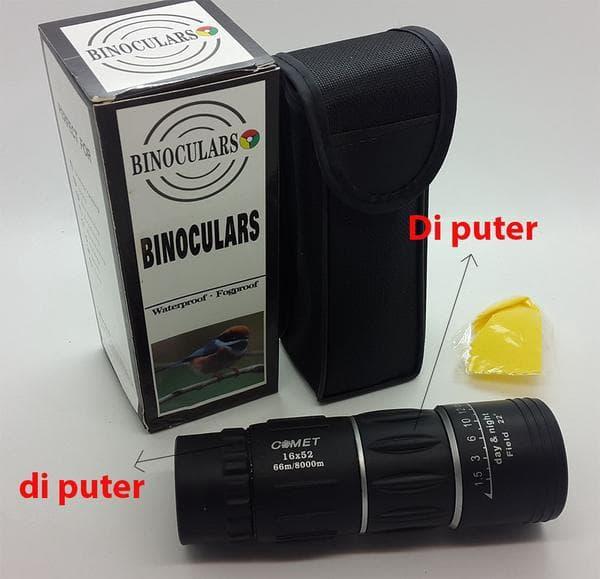 Teropong Comet 16x52 Telescope-teleskop Monoculars-monocular