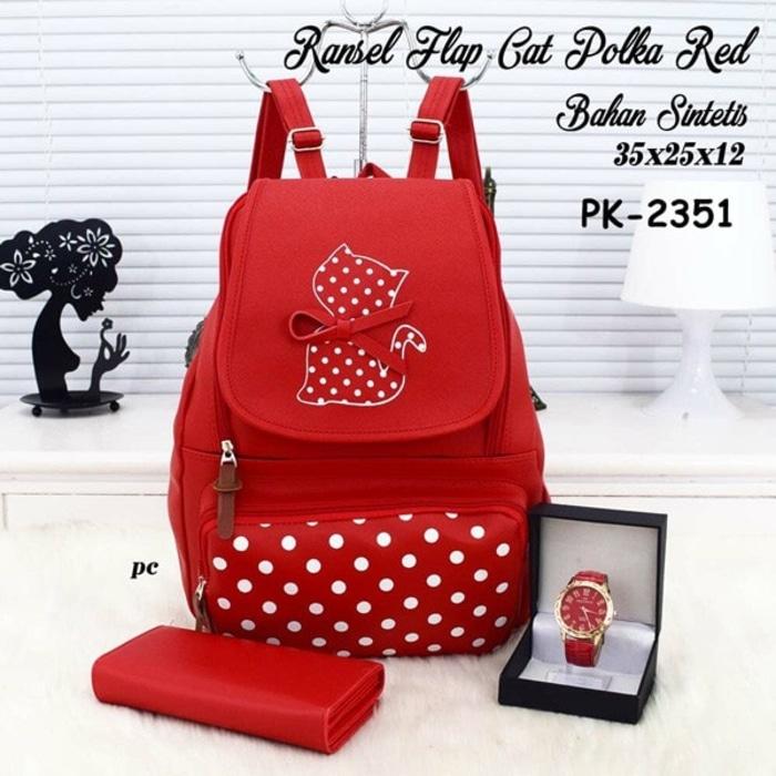 Tas Paket Ransel + BONUS asesories / PK-2349