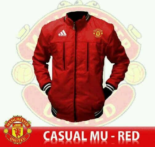 Harga Spesial!! Jaket Casual Mu Red - ready stock