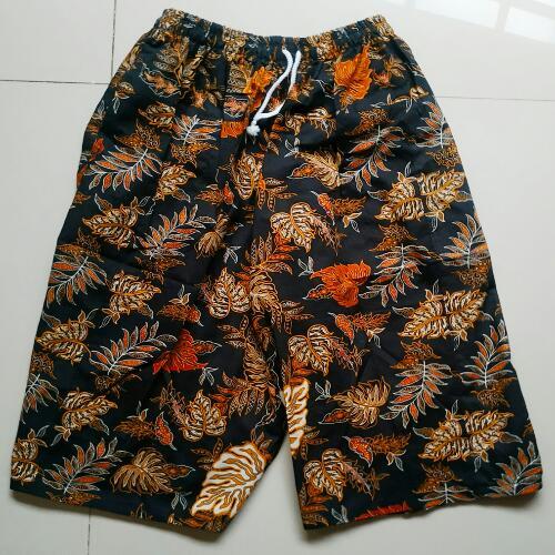 Batikbimi celana pendek batik size standar bahan halus berkualitas