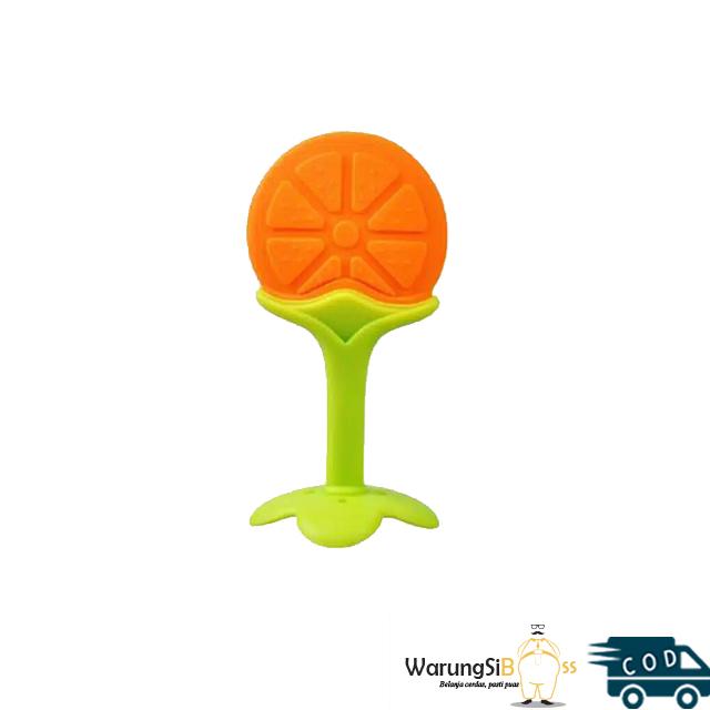 WarungSiBoss Gigitan Bayi / Mainan Gigitan Bayi Teether Bahan Silikon 1 PCS - BPA FREE
