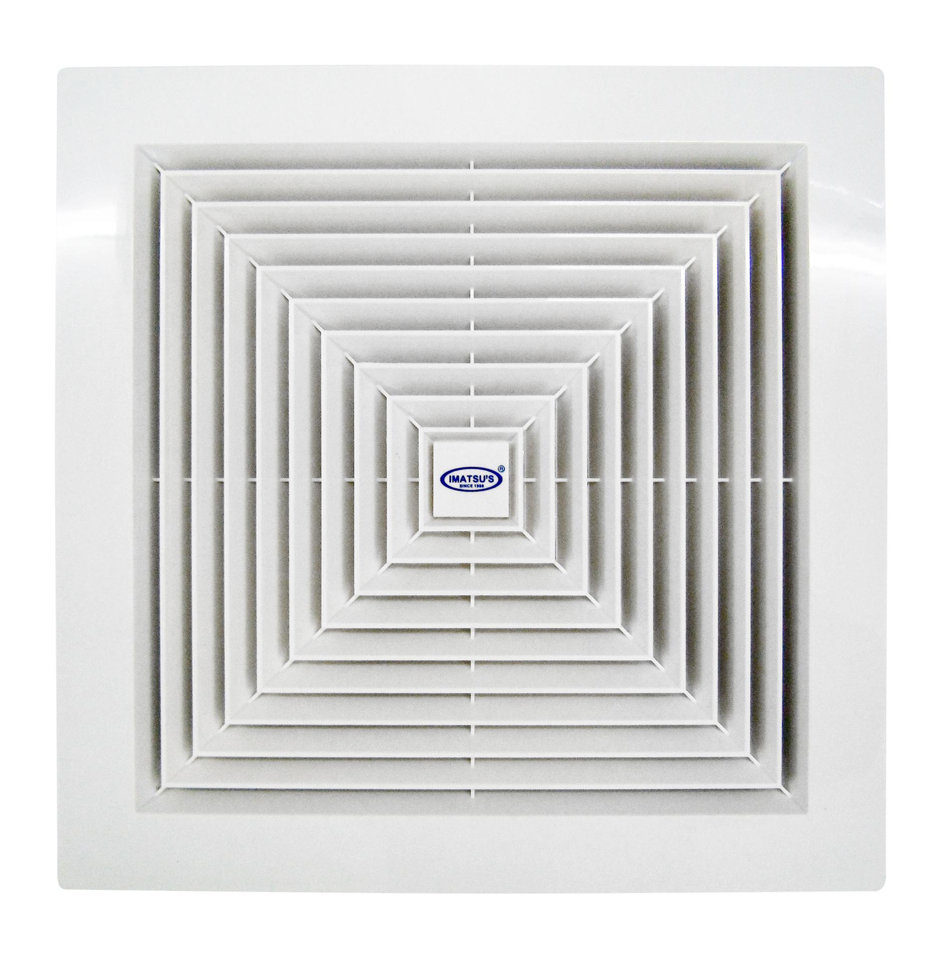 Exhaust Fan Imatsu With Ball Bearing 14 Inch Rumah Toilet Dapur Restoran Udara Hisap Angin Nyaman Aman Sejuk Dingin Ventilasi Plafon Eksos