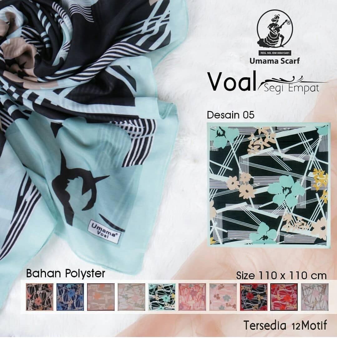umama hijab scarf voal motif umama hijab segiempat motif jilbab motif