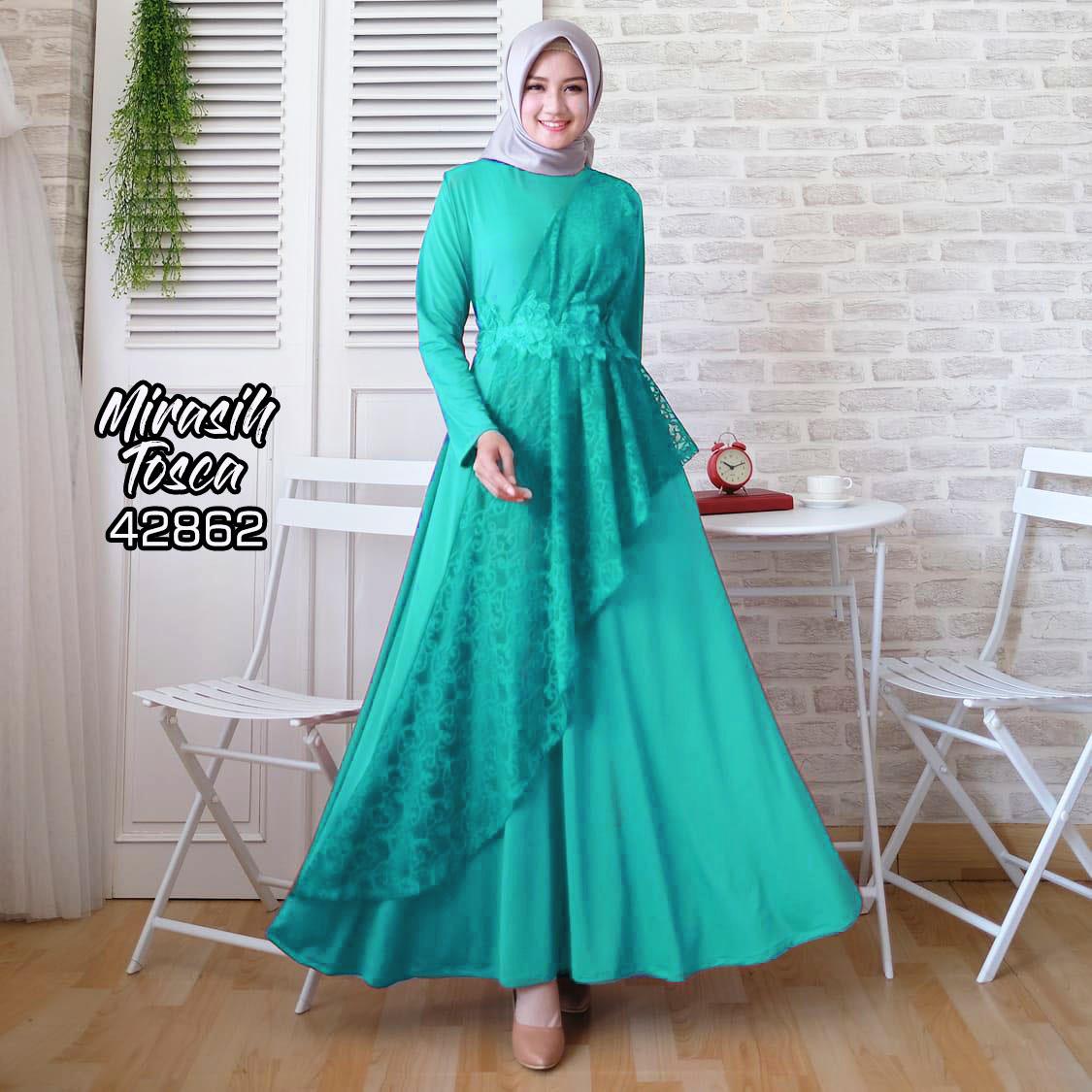 TotallyGreatShop Gamis Pesta Brukat Premium Original real pic Fashion Busana Kondangan Muslimah Gaun Kebaya Pesta Brokat Modern Wisuda Maxi long Party Dress rok payung umbrella Muslim wanita Hijaber Terbaru kekinian jumbo xl Mewah Cantik Elegan ihmirasih