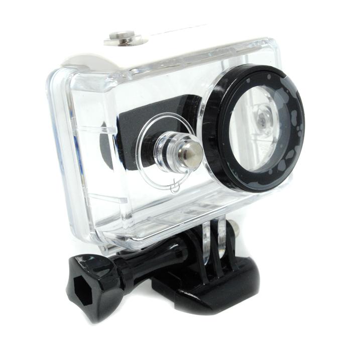 Taffware Underwater Waterproof Anti Blur Case IPX68 40m for Xiaomi Yi Sports Camera (OEM) - White