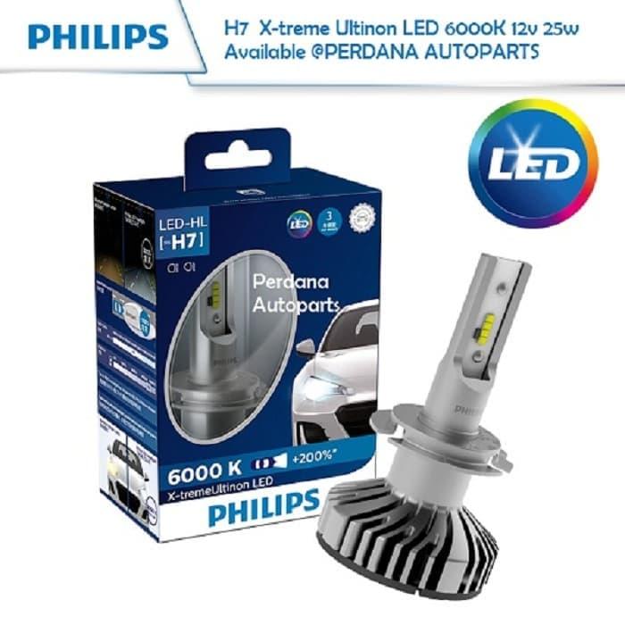 Bohlam LED H7 Chevrolet Trax 1.4L LED PHILIPS Xtreme Ultinon G