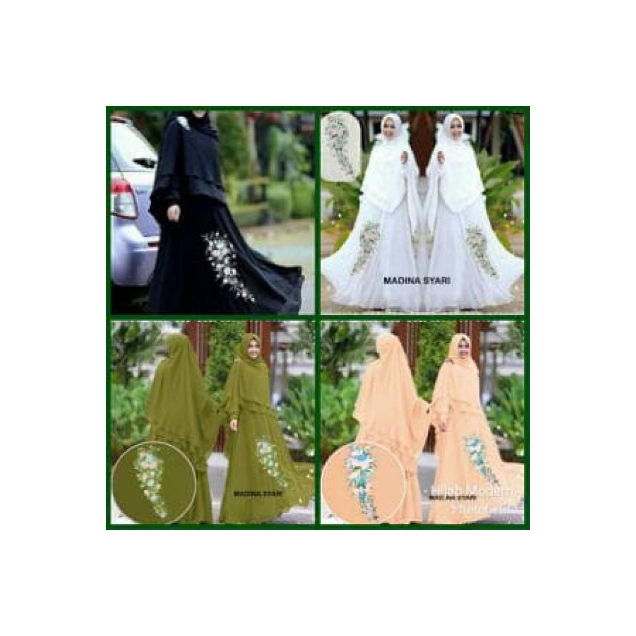 Hijab Modern Adara Syari Set 2in1 ( Gamis Busui + Jilbab Bergo Limited