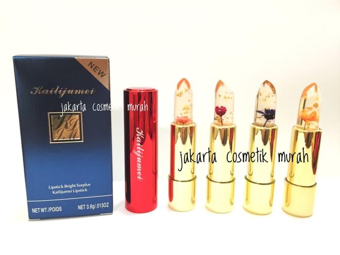 Ready Stock KAILIJUMEI FLOWER JELLY LIPSTICK