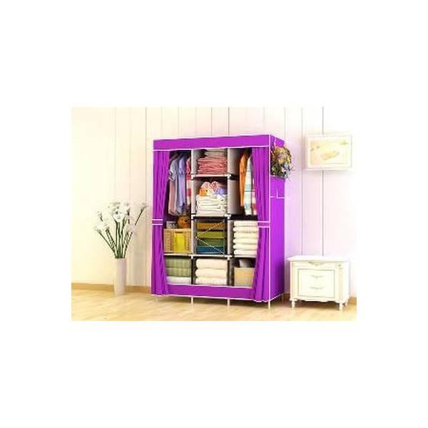 Lemari Rak Pakaian Jumbo Lemari Baju Cloth Rack Lemari Rak Baj Limited