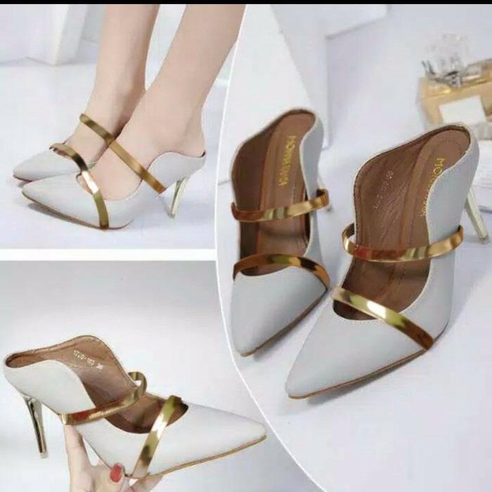 Trendy Jaman Now SANDAL HIGH HEELS ST15 CREAM