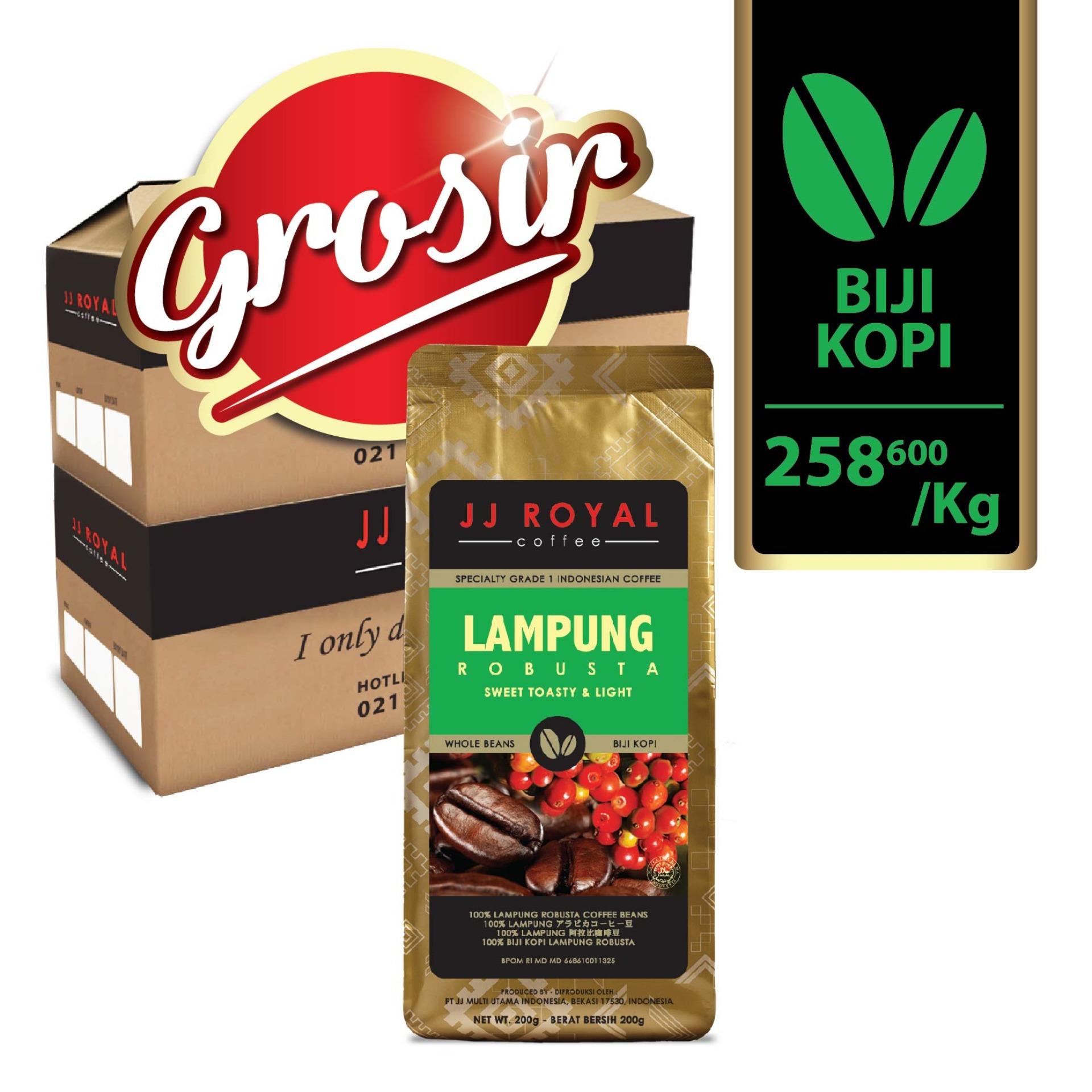 Horeca JJ Royal Coffee Lampung Robusta Beans Bag