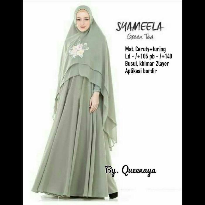 gamis syari set lyra virna 53 A2428