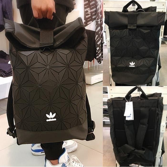 Promo Tas Ransel Adidas Issey Miyake /Tas Sport / Premium Quality / Import - Hitam