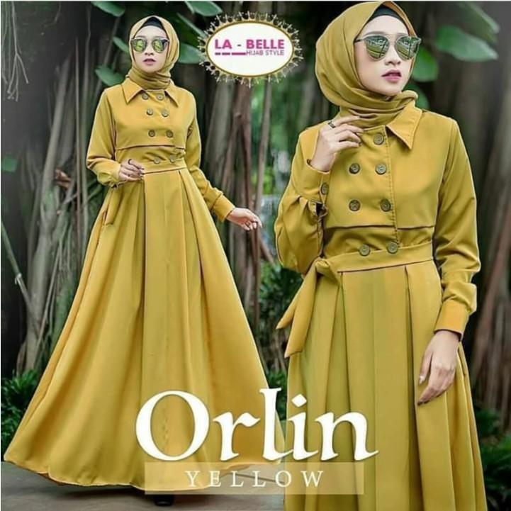 Setelan Batik Couple Sarombit Seragaman Kondangan Tanah Abang Wanita Murah Princess Azkana Sogan (ORLIN MARON)