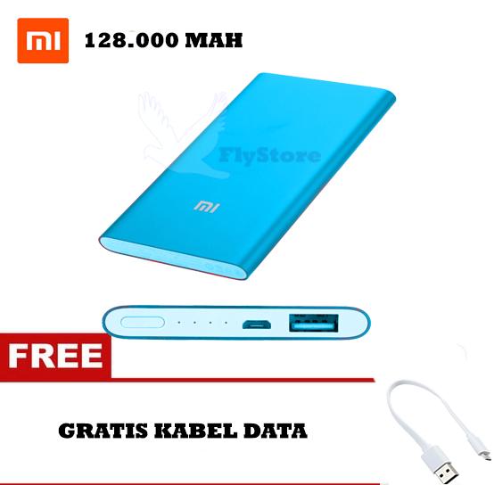 Xiaomi Power Bank Slim 128000 mAh Fast Charging - Mi Power 2nd Gen Slim