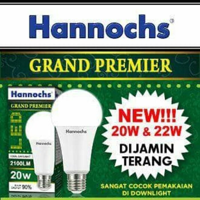 Lampu Led Hannochs GRAND PREMIER 20 W Bohlam Ledbulb 20 watt Hemat Listrik Terang Bergaransi