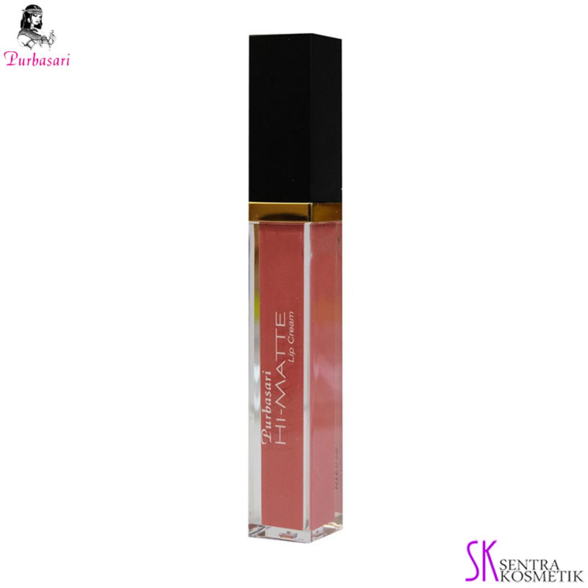 PURBASARI Hi-Matte Lip Cream 08 (DELAPAN) - LUNARIA