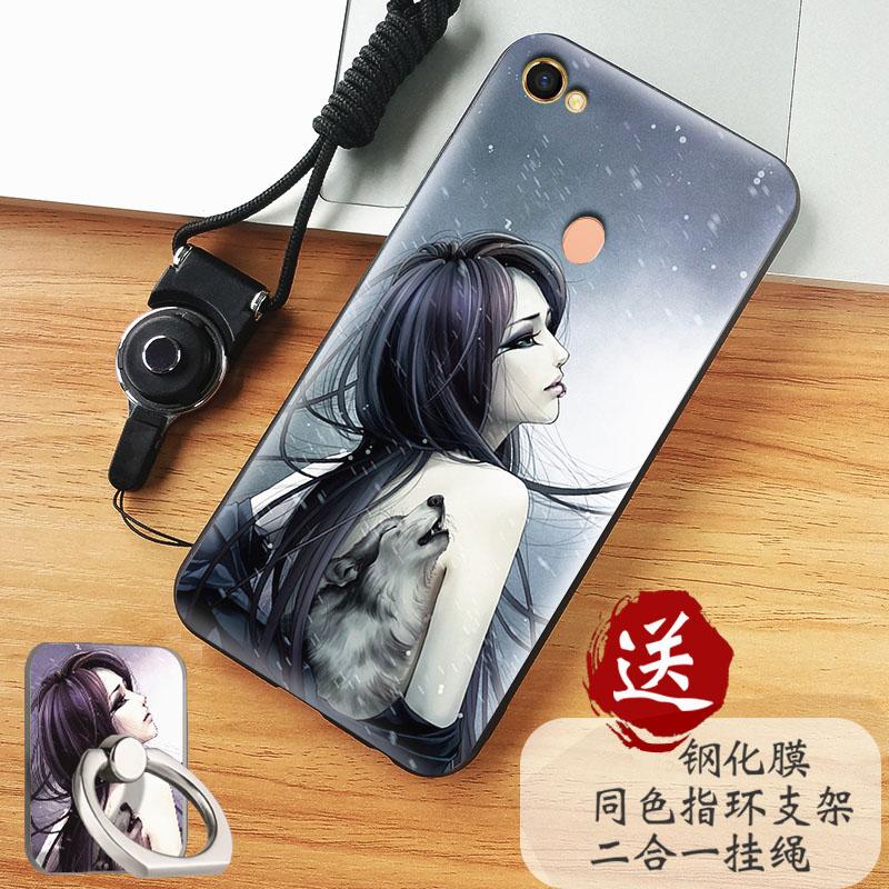 Oppo F5 Casing HP A73T Sarung HP A73 Casing Baur Bungkus Penuh anti jatuh Silikon casing lunak shell Pria dan wanita