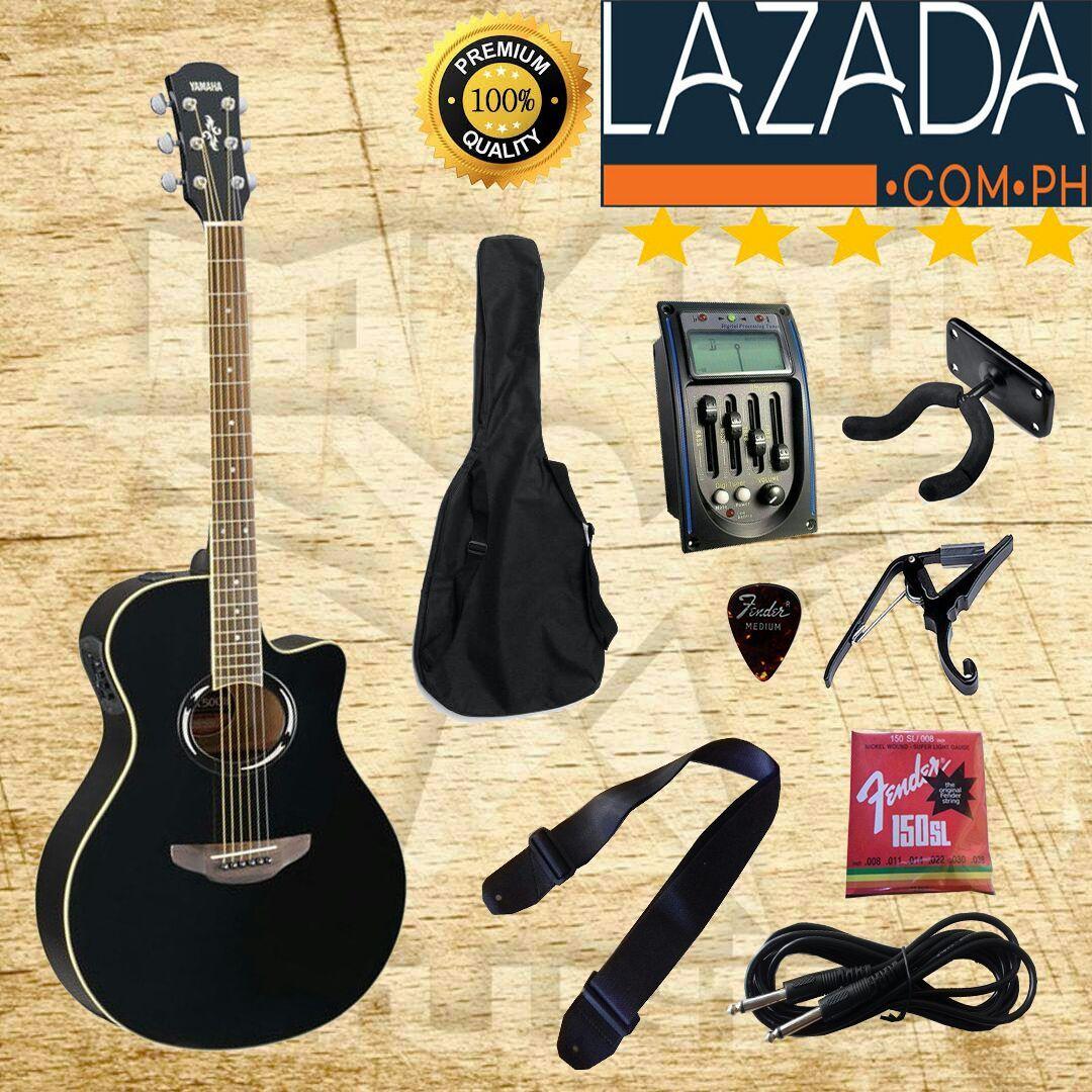 gitar akustik elektrik pream prenel lc custom yamaha apx500ll