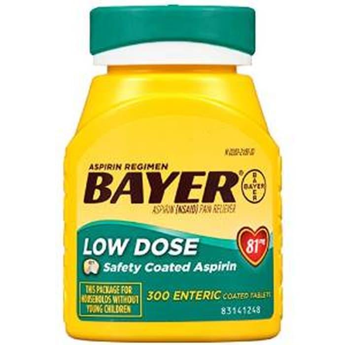 Aspirin Regimen Bayer Low Dose dosis rendah obat cegah jantung stroke