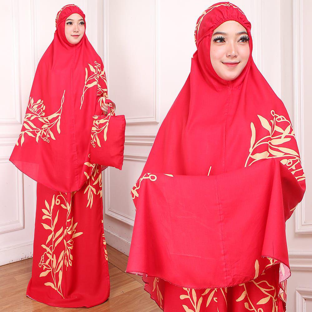 mukenah dewasa rayon bali adem peralatan sholat set baju atasan mukena hijab jilbab dewasa keong