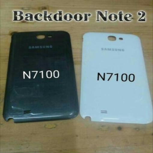 BACKDOOR BACK COVER TUTUP CASSING Battery For Samsung Galaxy Note 2 N-7100