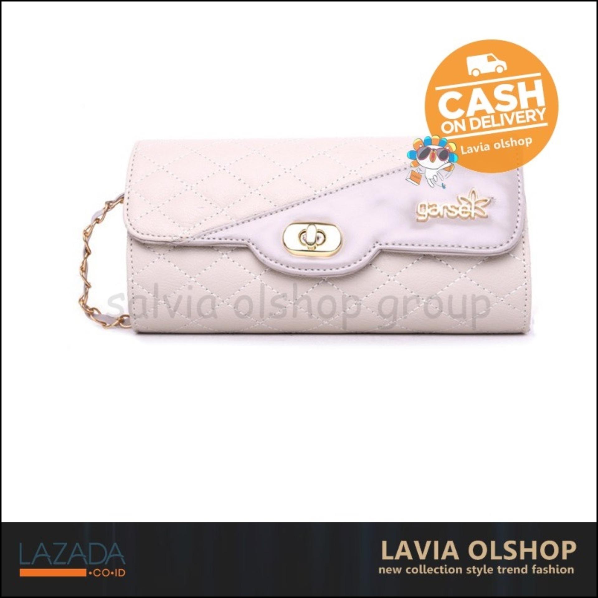 Fashion Dompet Wanita  Lucu Dan Modis Model Terbaru HRI 6414 - Krem
