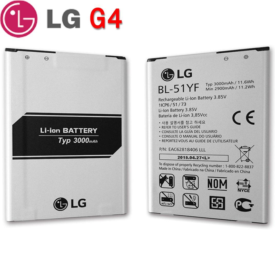 Baterai LG G4 Original 3000mAh BL-51YF Batre hp Galaxy Lama Battery Batray Baru Batere