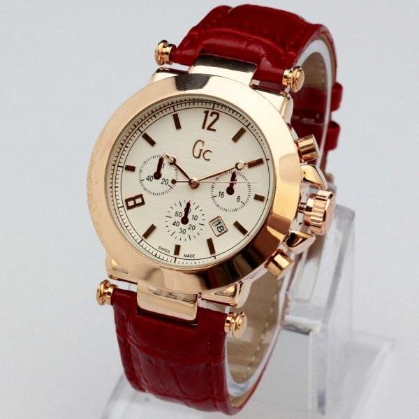 GC -jam tangan wanita casual GC -alba - fossil - Day date - rose case gold free box